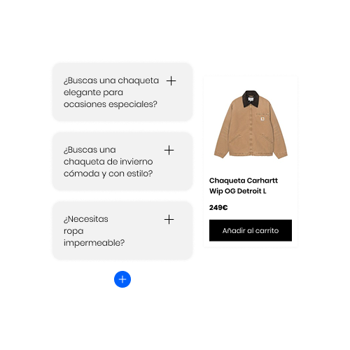 Prompts personalizados y clicables
