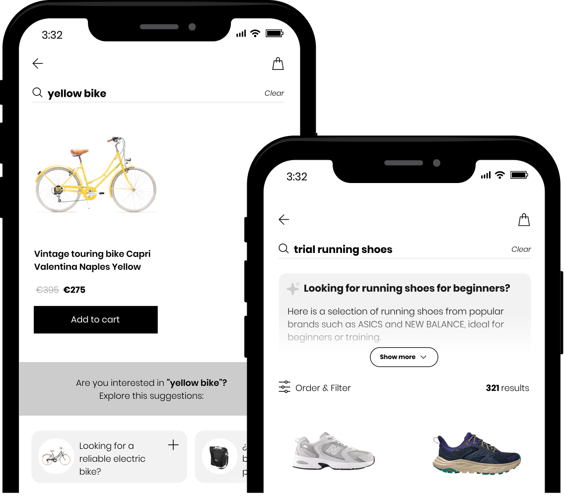 Consigue más productos añadidos al carrito con AI Overviews y Questions