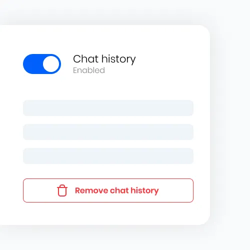 Historique de conversation